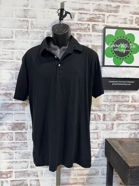 Volcom Black Short-Sleeve Polo